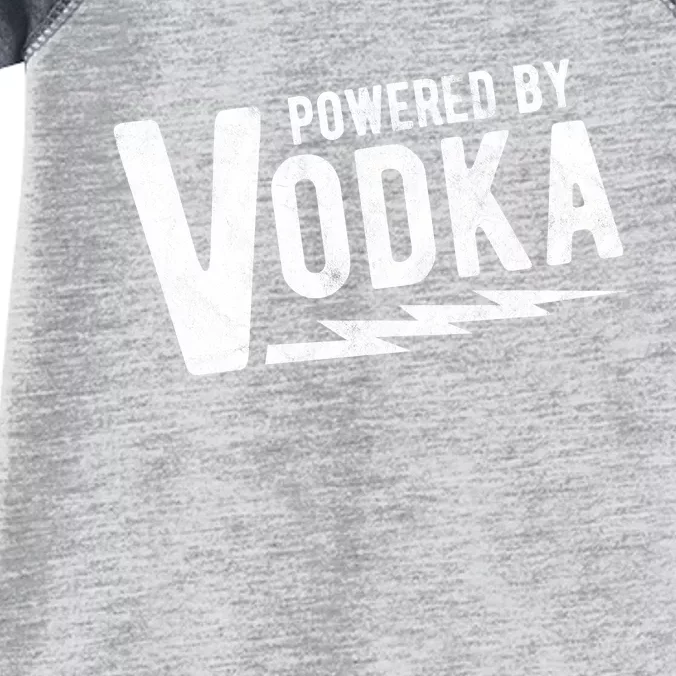 Powered By Vodka Infant Baby Jersey Bodysuit