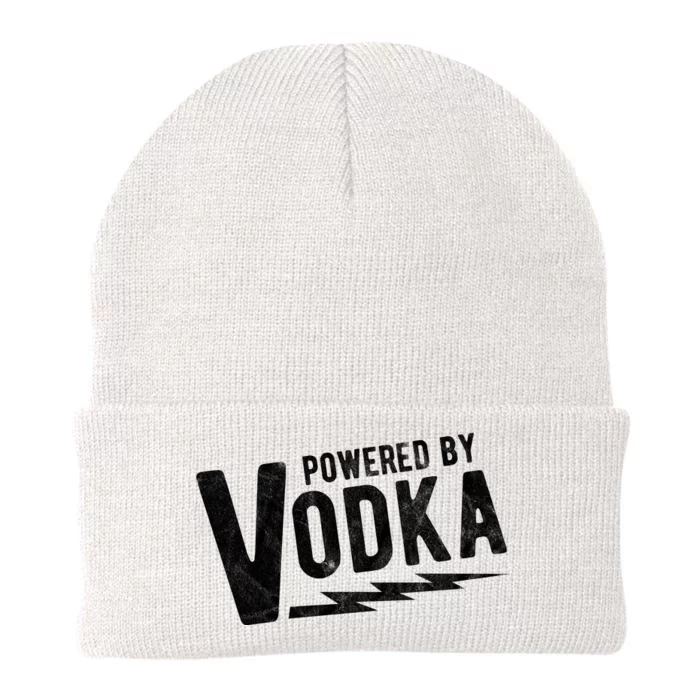 Powered By Vodka Knit Cap Winter Beanie