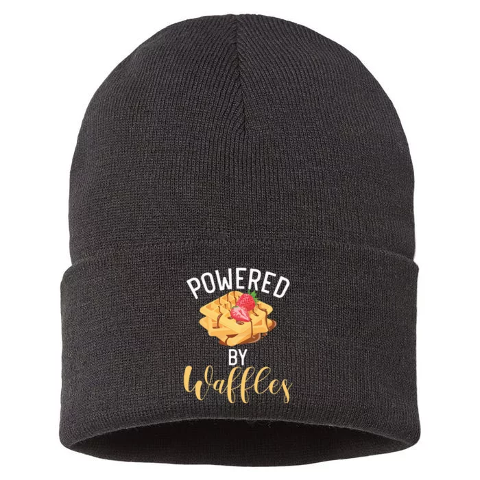 Powered By Waffles Sustainable Knit Beanie