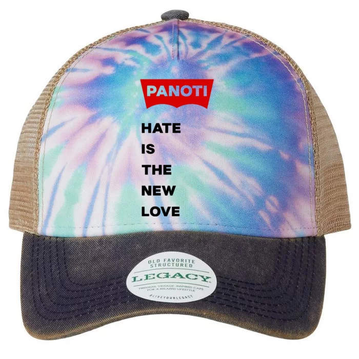 Prafull Billore Wearing Panoti Hate Is The New Love Legacy Tie Dye Trucker Hat