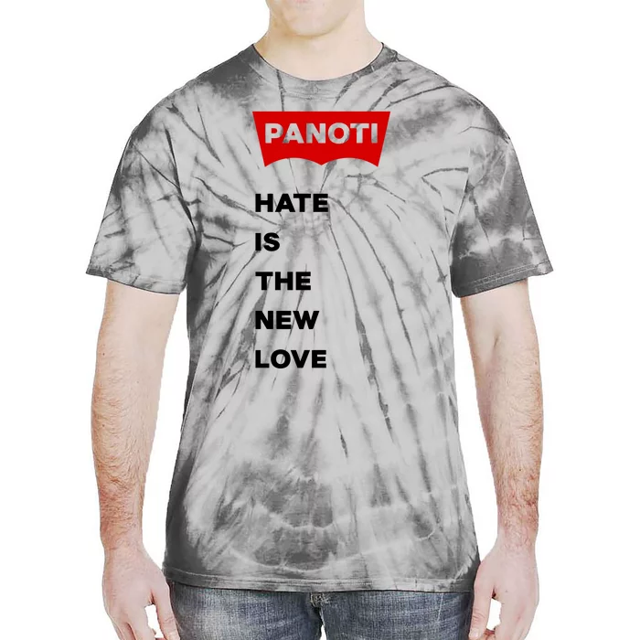 Prafull Billore Wearing Panoti Hate Is The New Love Tie-Dye T-Shirt