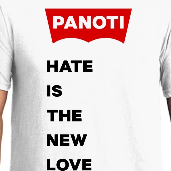 Prafull Billore Wearing Panoti Hate Is The New Love Pajama Set