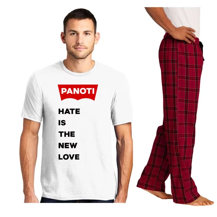 Prafull Billore Wearing Panoti Hate Is The New Love Pajama Set