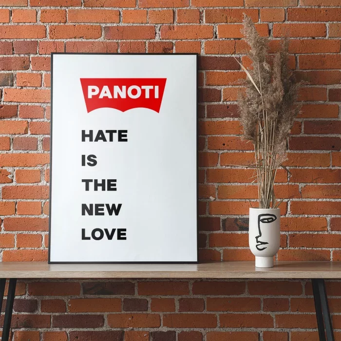 Prafull Billore Wearing Panoti Hate Is The New Love Poster