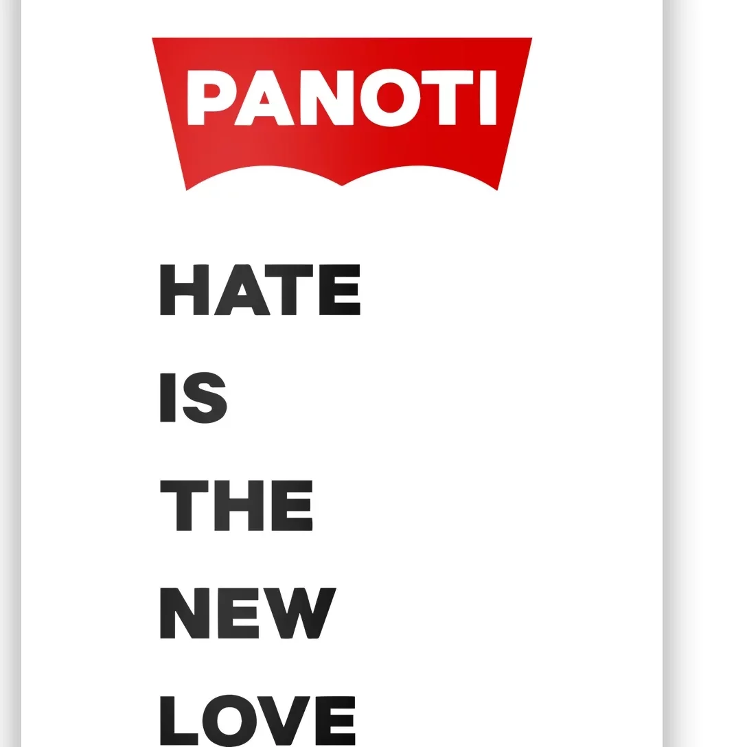 Prafull Billore Wearing Panoti Hate Is The New Love Poster