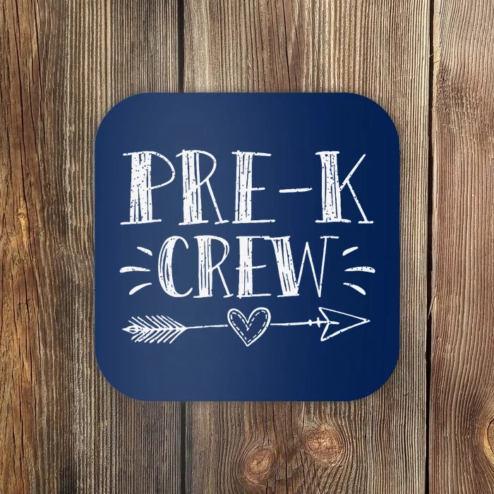 Prek Crew 1st Day Of School Prek Teacher Team Coaster