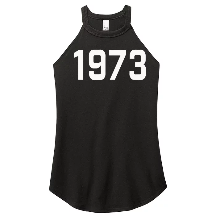 Pro Choice 1973 Womens Rights Feminism Roe Wade Women’s Perfect Tri Rocker Tank