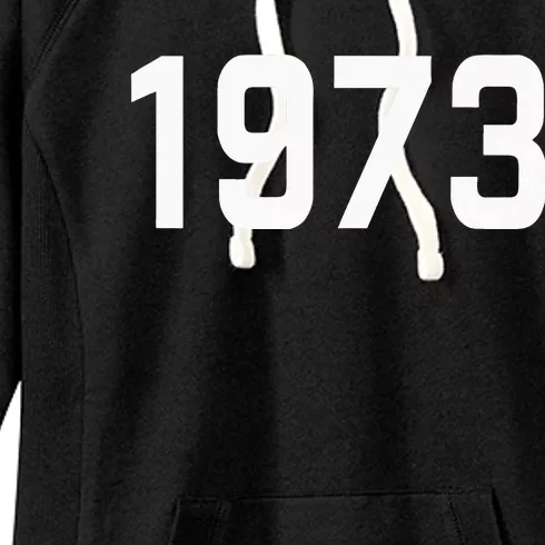 Pro Choice 1973 Womens Rights Feminism Roe Wade Women's Fleece Hoodie