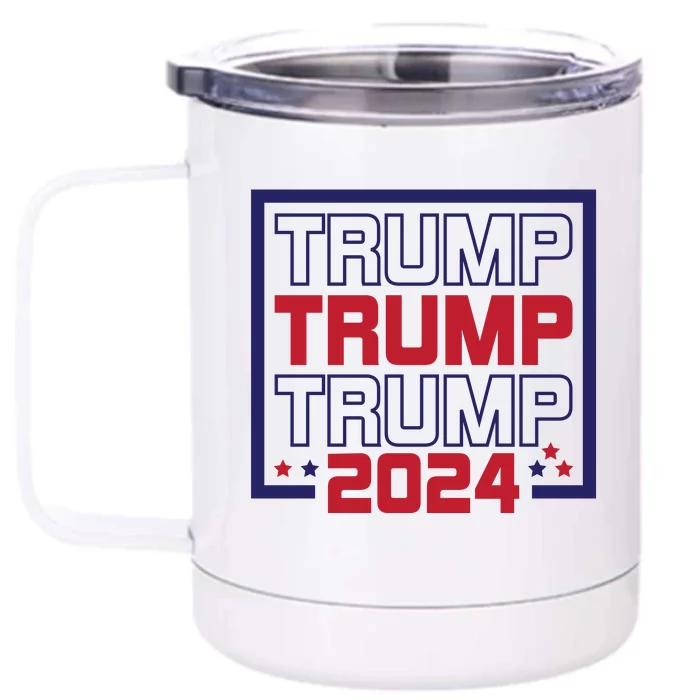 Political Campaign 2024 Front & Back 12oz Stainless Steel Tumbler Cup