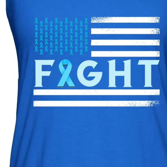 Prostate Cancer America Fight Prostate Cancer Awareness Gift Ladies Essential Flowy Tank