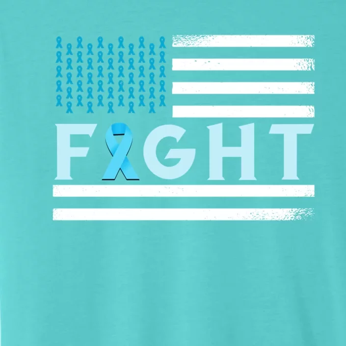 Prostate Cancer America Fight Prostate Cancer Awareness Gift ChromaSoft Performance T-Shirt