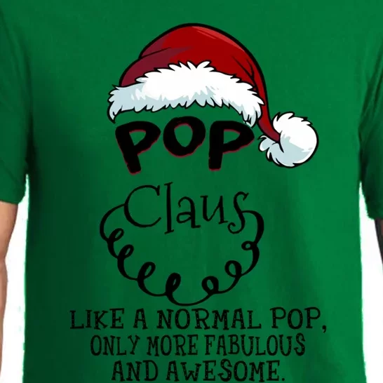 Pop Claus Awesome Happy New Santa Claus Christmas Gift Pajama Set