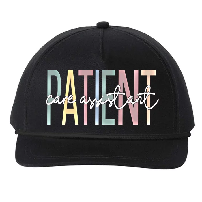 Patient Care Assistant Boho Pca Gift Snapback Five-Panel Rope Hat