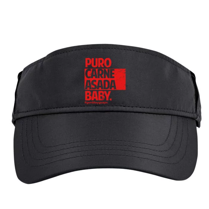 Puro Carne Asada Gorditoyguapo Adult Drive Performance Visor