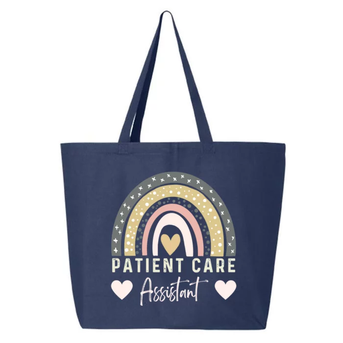 Patient Care Assistant Rainbow Nurse Pca Patient Care Worker Funny Gift 25L Jumbo Tote