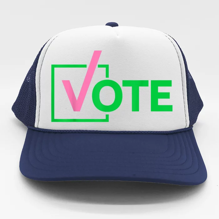 Pretty Cute Aka Vote Trucker Hat