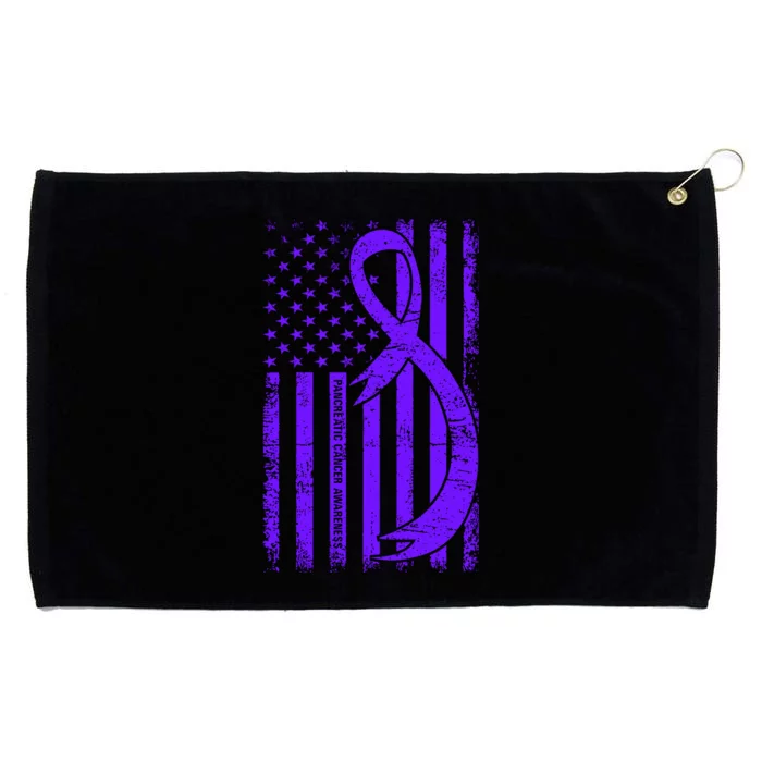 Pancreatic Cancer Awareness T Grommeted Golf Towel