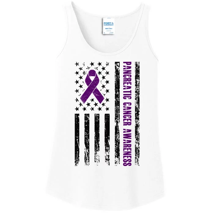 Pancreatic Cancer Awareness Ladies Essential Tank