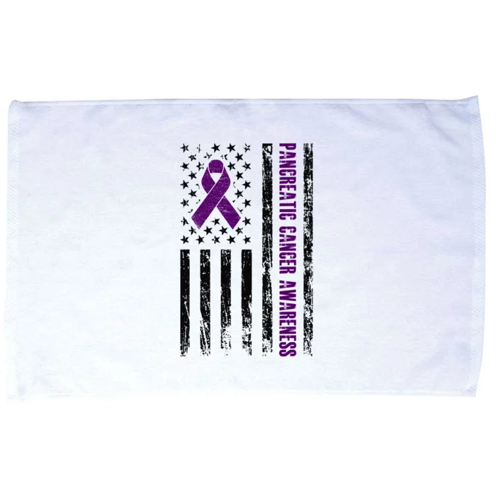 Pancreatic Cancer Awareness Microfiber Hand Towel