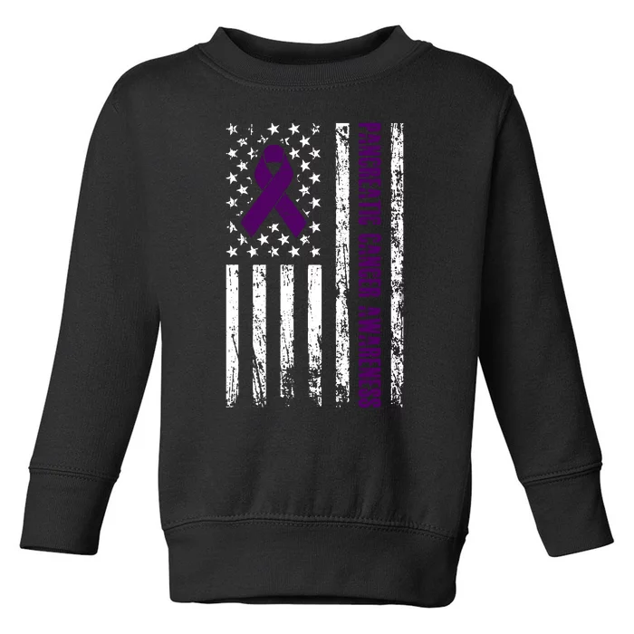 Pancreatic Cancer Awareness Toddler Sweatshirt