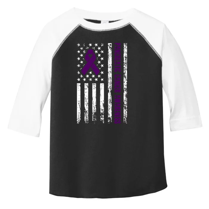 Pancreatic Cancer Awareness Toddler Fine Jersey T-Shirt