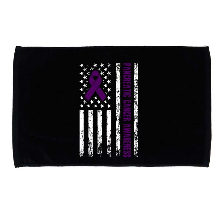 Pancreatic Cancer Awareness Microfiber Hand Towel