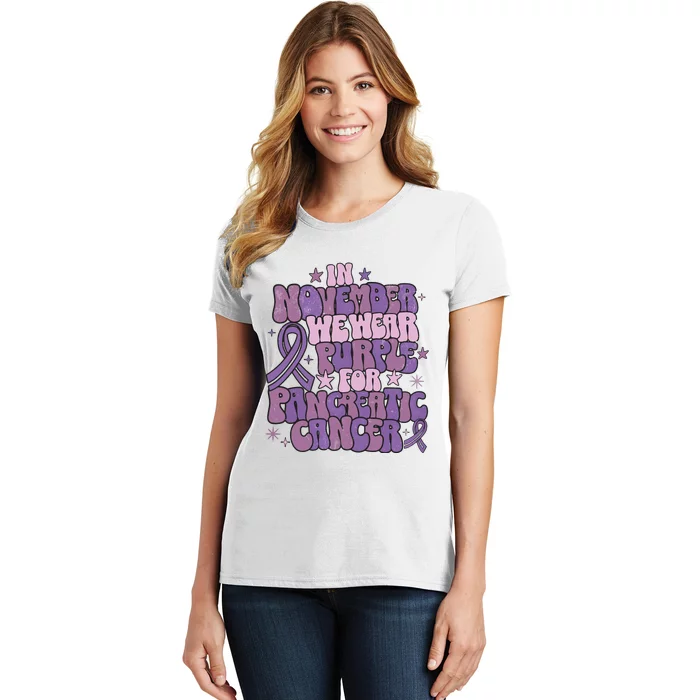 Pancreatic Cancer Awareness Month Women's T-Shirt