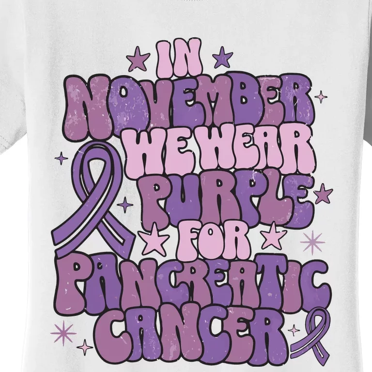 Pancreatic Cancer Awareness Month Women's T-Shirt