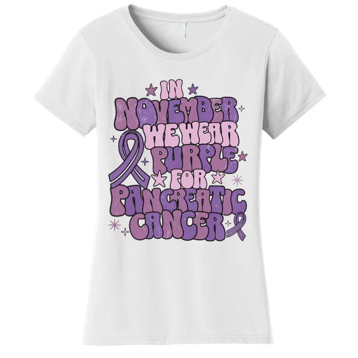 Pancreatic Cancer Awareness Month Women's T-Shirt