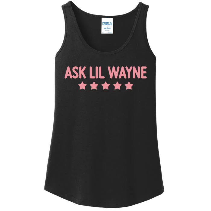 Pinkfriday2 Camdabarb Ask Lil Wayne Ladies Essential Tank