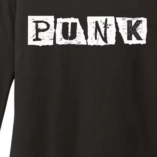 Punk Clothes Alternative Punk Music Punk Rock Womens CVC Long Sleeve Shirt