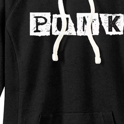 Punk Clothes Alternative Punk Music Punk Rock Women's Fleece Hoodie