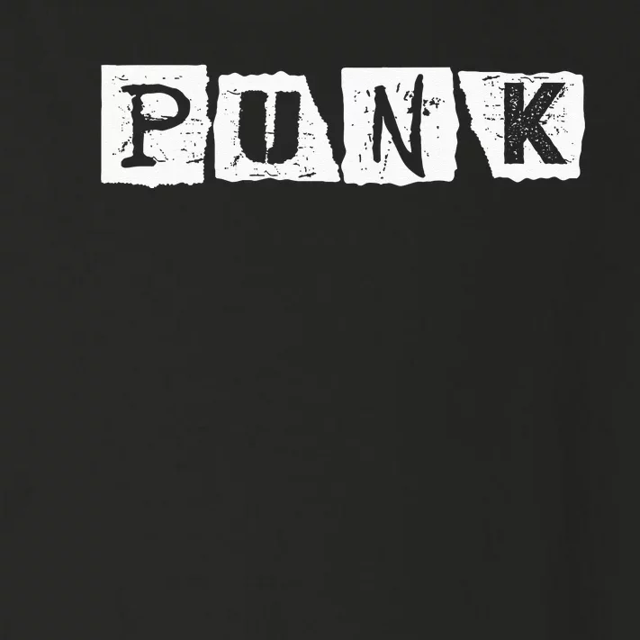 Punk Clothes Alternative Punk Music Punk Rock Toddler Long Sleeve Shirt