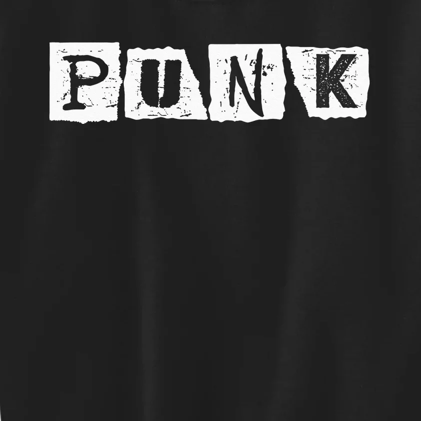 Punk Clothes Alternative Punk Music Punk Rock Kids Sweatshirt