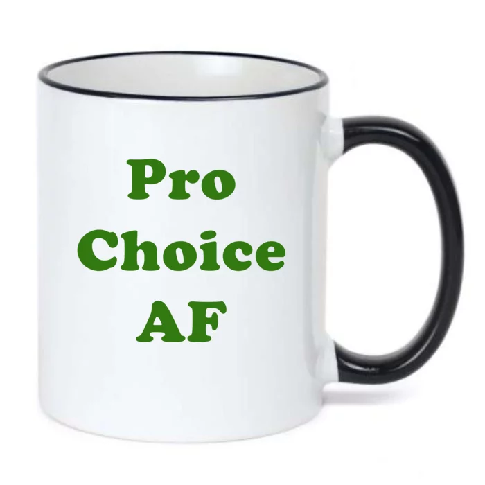 Pro Choice Af Green Feminism 'S Rights Feminist Gift Black Color Changing Mug