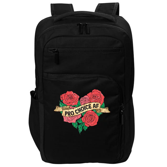 Pro Choice AF Feminism Impact Tech Backpack