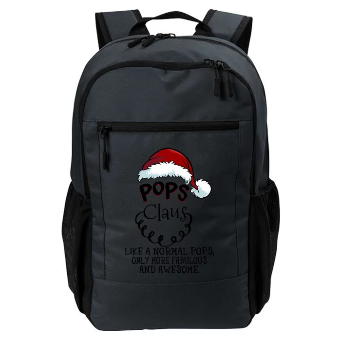 Pops Claus Awesome Happy New Santa Claus Christmas Gift Daily Commute Backpack