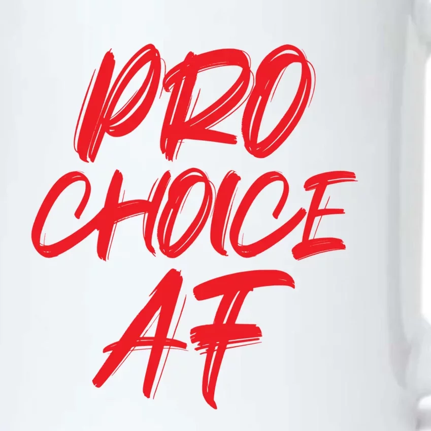 Pro Choice Af Save Roe V Wade Feminist Feminism Protest Gift Black Color Changing Mug