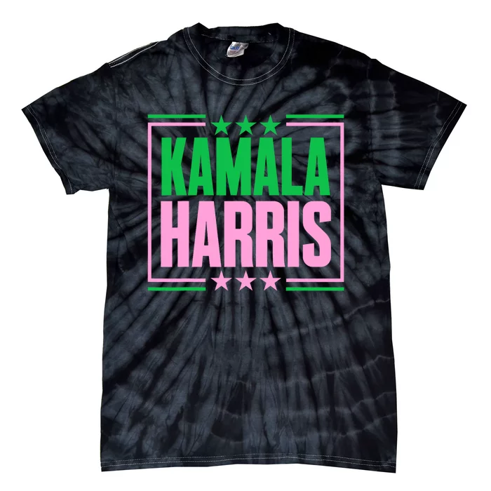 Pretty Cute Aka Kamala Harris 2024 Im With Her Kamala Tie-Dye T-Shirt