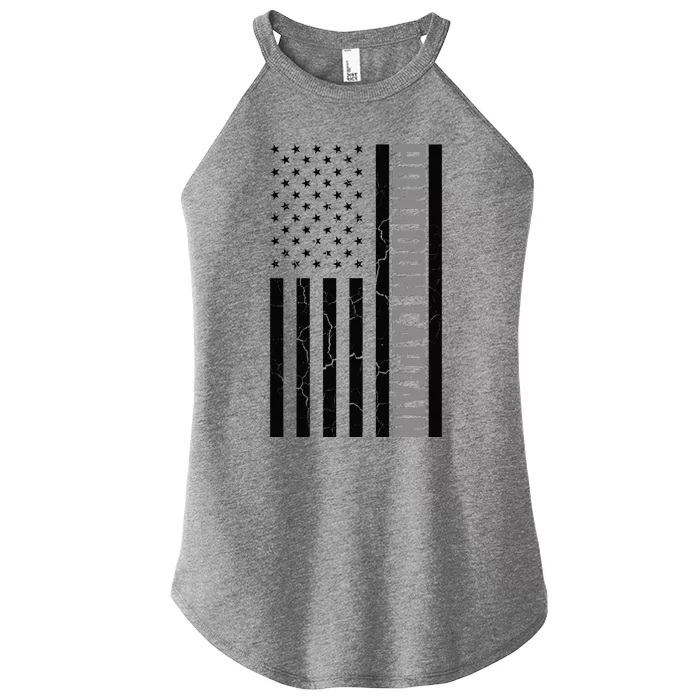 Pontoon Captain American Flag Pontooning Pontoon Boating Women’s Perfect Tri Rocker Tank