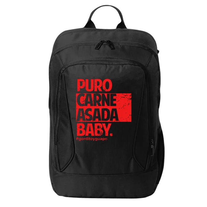 Puro Carne Asada Gorditoyguapo City Backpack