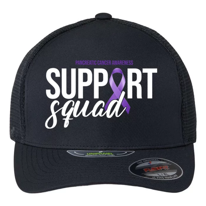 Pancreatic Cancer Awareness Support Squad Flexfit Unipanel Trucker Cap