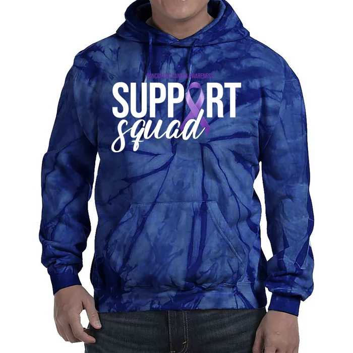 Pancreatic Cancer Awareness Support Squad Tie Dye Hoodie