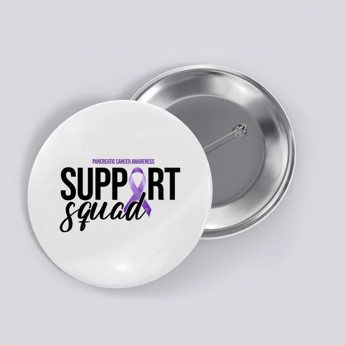 Pancreatic Cancer Awareness Support Squad Button