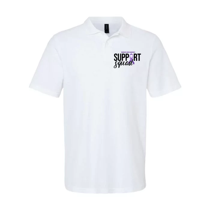 Pancreatic Cancer Awareness Support Squad Softstyle Adult Sport Polo