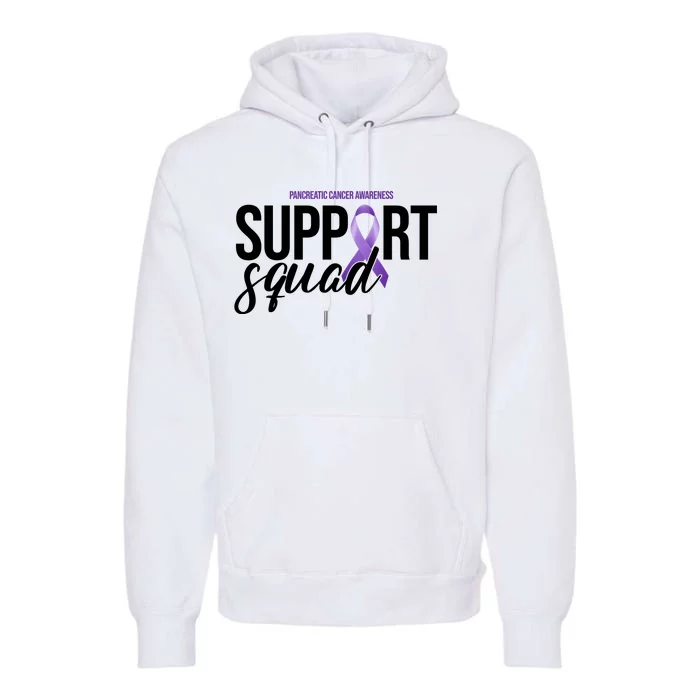 Pancreatic Cancer Awareness Support Squad Premium Hoodie