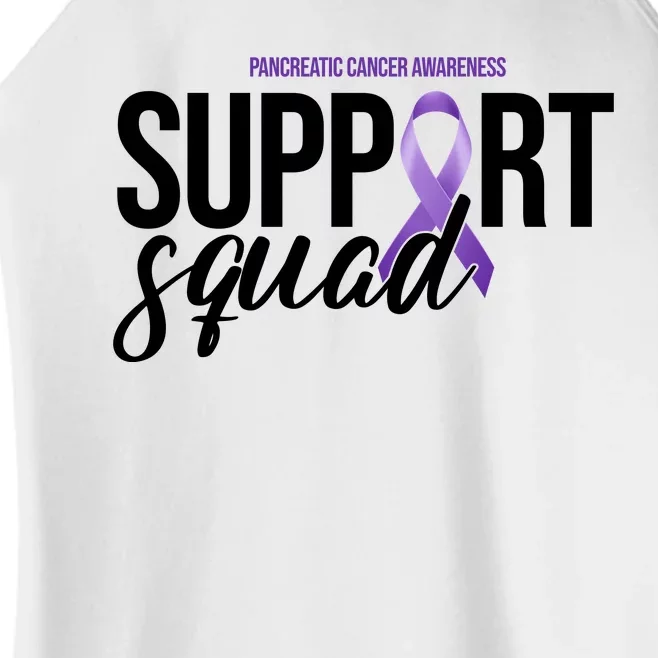 Pancreatic Cancer Awareness Support Squad Women’s Perfect Tri Rocker Tank