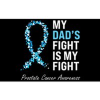 Prostate Cancer Awareness Light Blue Ribbon Dad Survivor Bumper Sticker