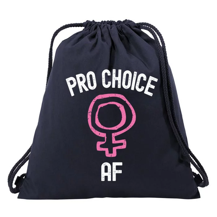 Pro Choice Af Cool Gift Drawstring Bag