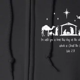 Ph Christian Bible Costume Christmas Nativity Luke Full Zip Hoodie